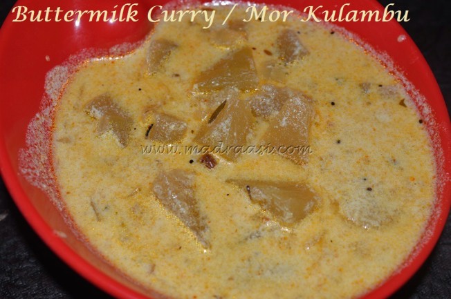 Buttermilk Curry / Mor Kulambu