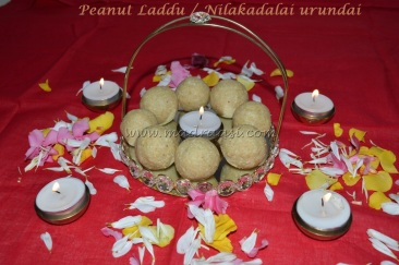 Peanut laddu / Nilakadalai urundai