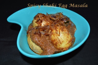 Spicy Shahi Egg masala