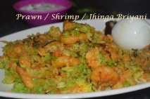 Prawn / Shrimp / Jhinga Briyani