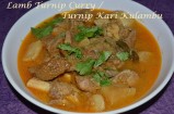 Lamb Turnip Curry / Turnip Kari Kulambu