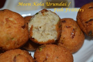 Fish Fritters / Meen Kola Urundai