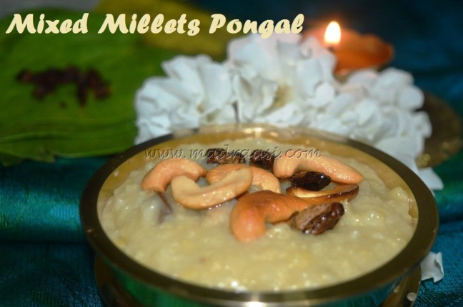 Mixed Millets Pongal