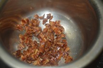Finely chopped dates