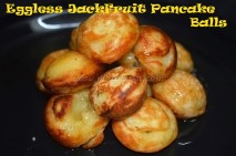 Eggless Jackfruit Pancake Balls