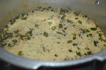 Pressure-cooked rice
