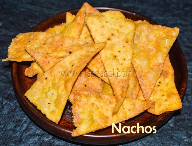 Nachos Chips, home-made Nachos Chips, nachos, nachos recipe, nacho recipe, nacho, home-made nachos, home-made nachos recipe, mexican nachos recipe, how to make nachos recipes, how to make nachos chips, tamil nachos recipe, nacho chips, nacho, how to make nacho at home, how to make nachos at home, easy nacho recipe, home made nacho recipe, nacho seimurai, nachos seimurai, nachos seivadhu yeppadi