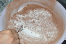 Sieved flour